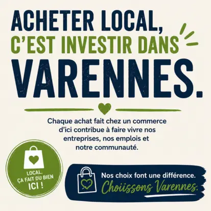 achat local Varennes